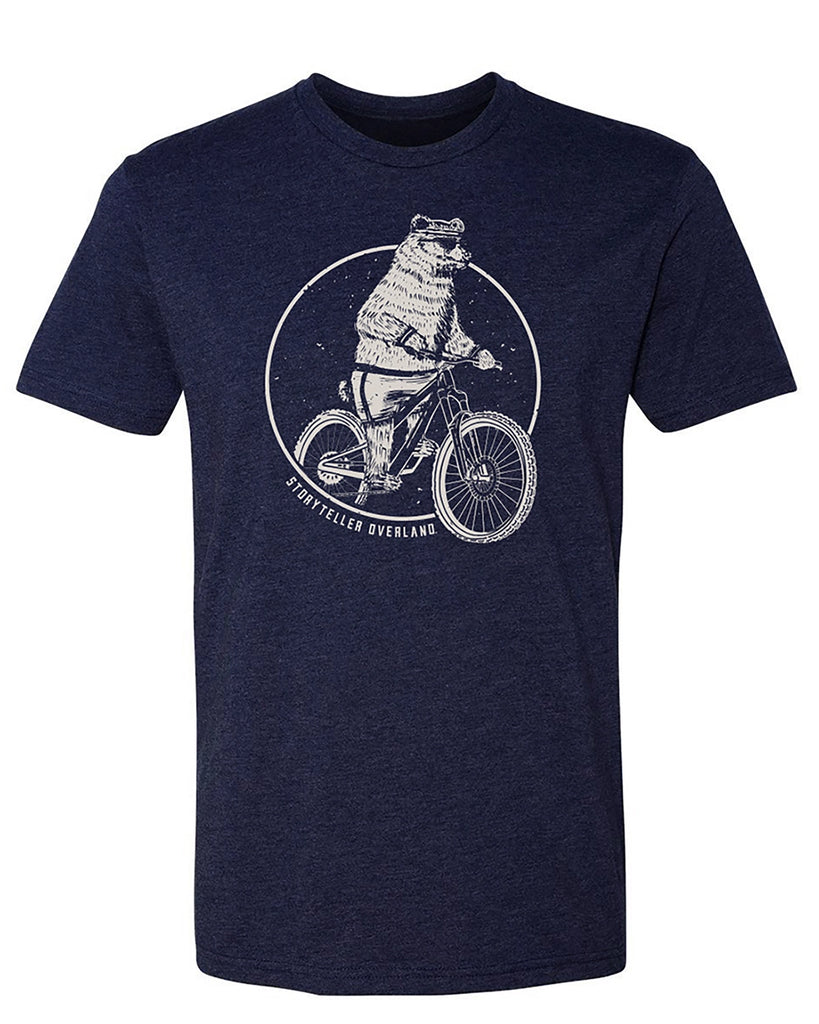 Mountain Biking Bear Navy