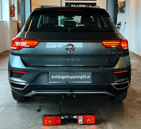Nachrüstung einer abnehmbaren Westfalia Anhängerkupplung am VW T-ROC