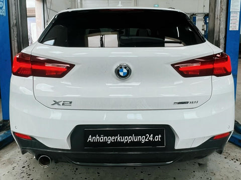 Nachrüstung einer abnehmbaren ORIS Anhängerkupplung am BMW X2