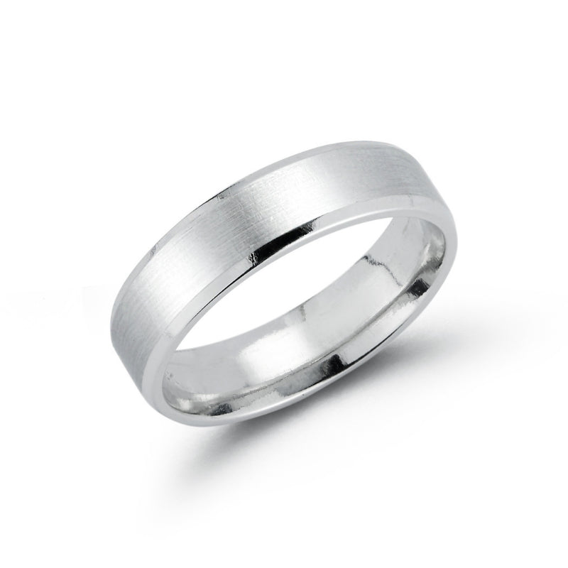 Beveled Edge Band, Wedding & Bridal Jewelry