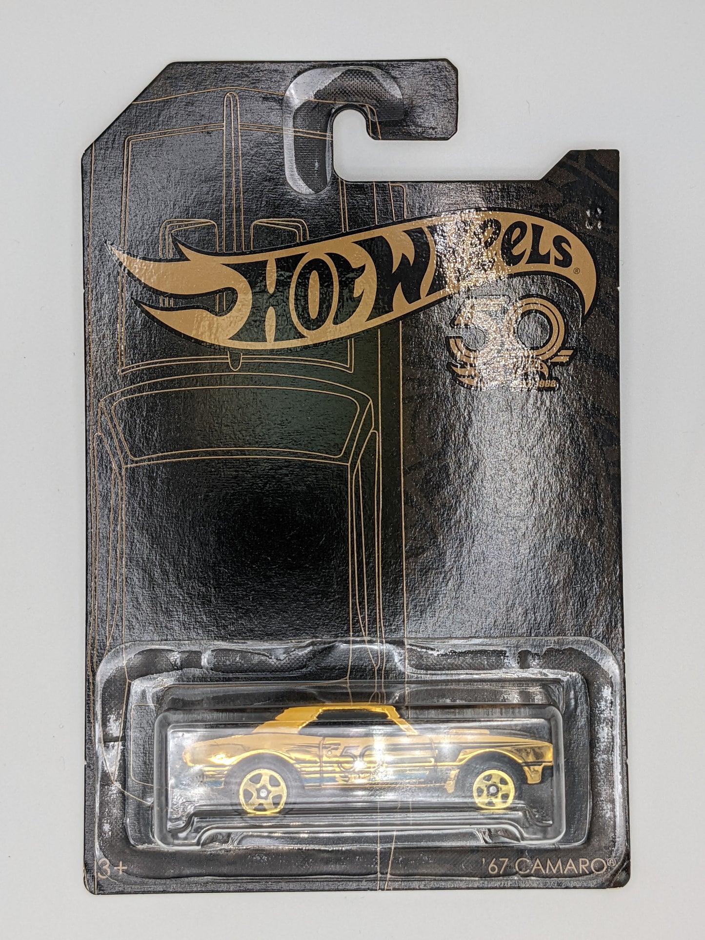 hot wheels 50th anniversary gold camaro