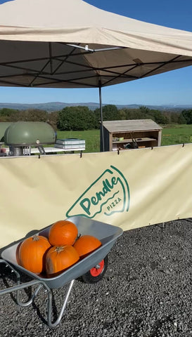 Pendle Piza at Pumpkins & Picnics Ribble Valley