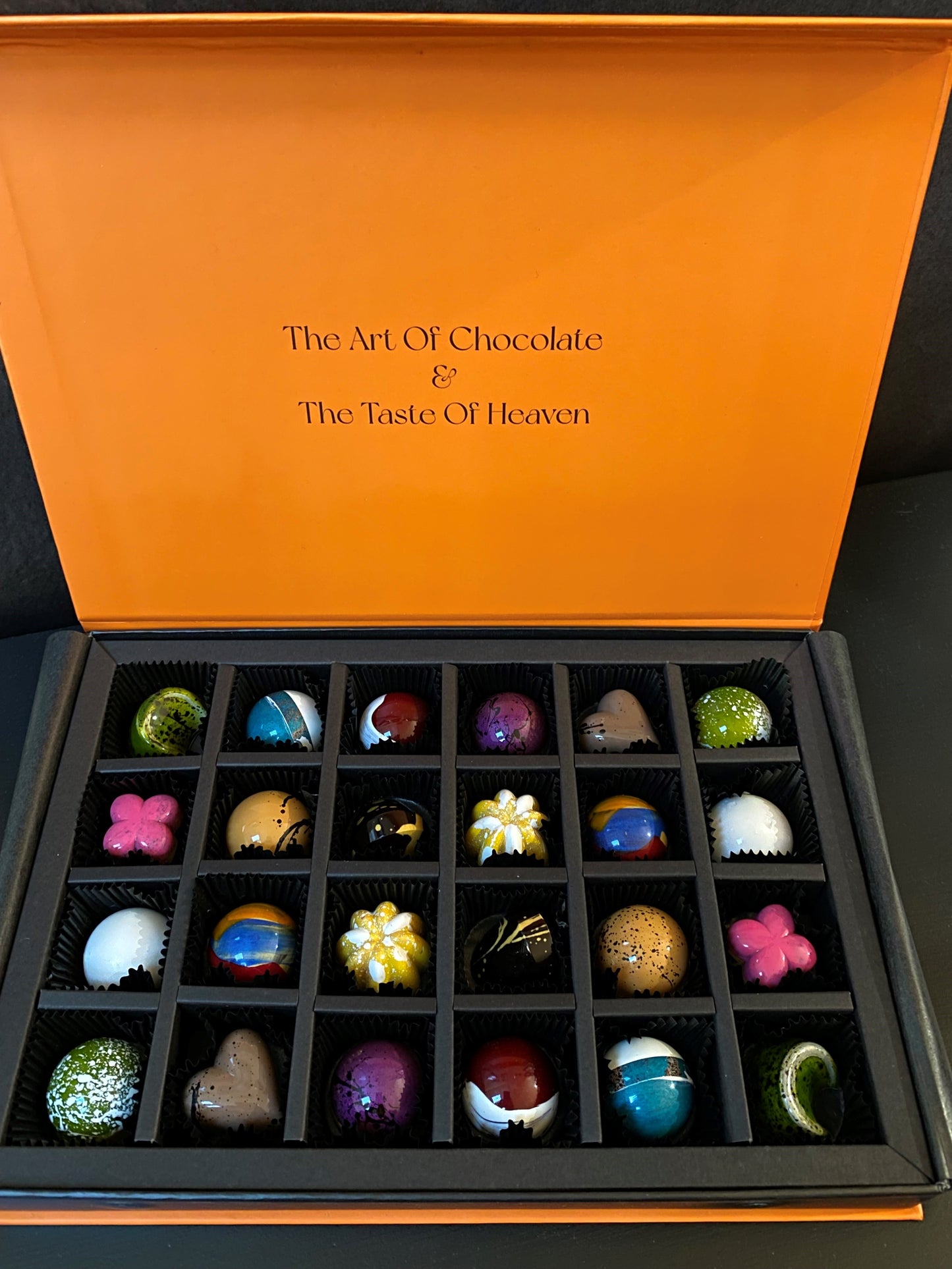 Chocolat d'hôtel tout luxueux, 40 chocolats, boîte de chocolat