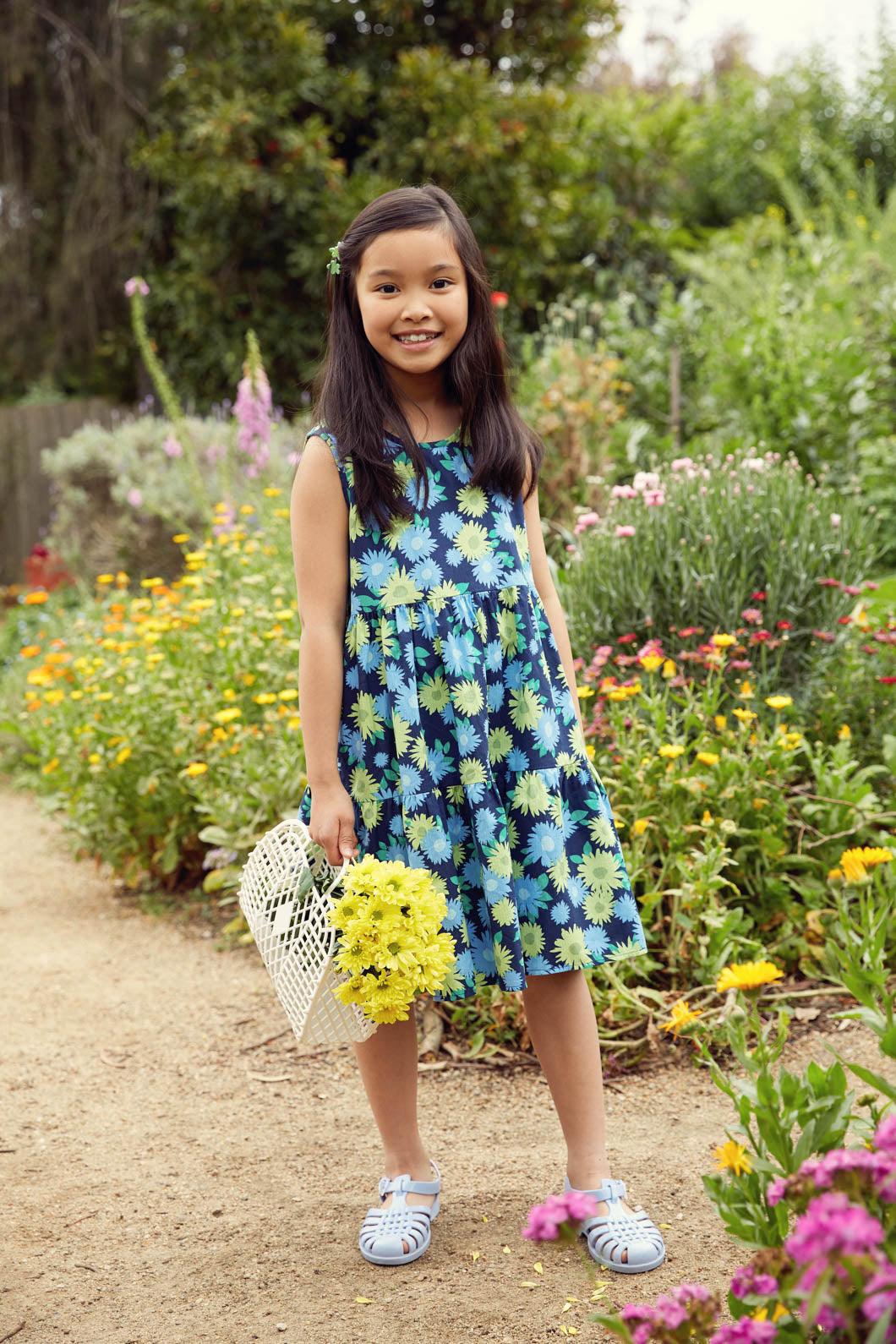 Thea Sleeveless Kids Dress