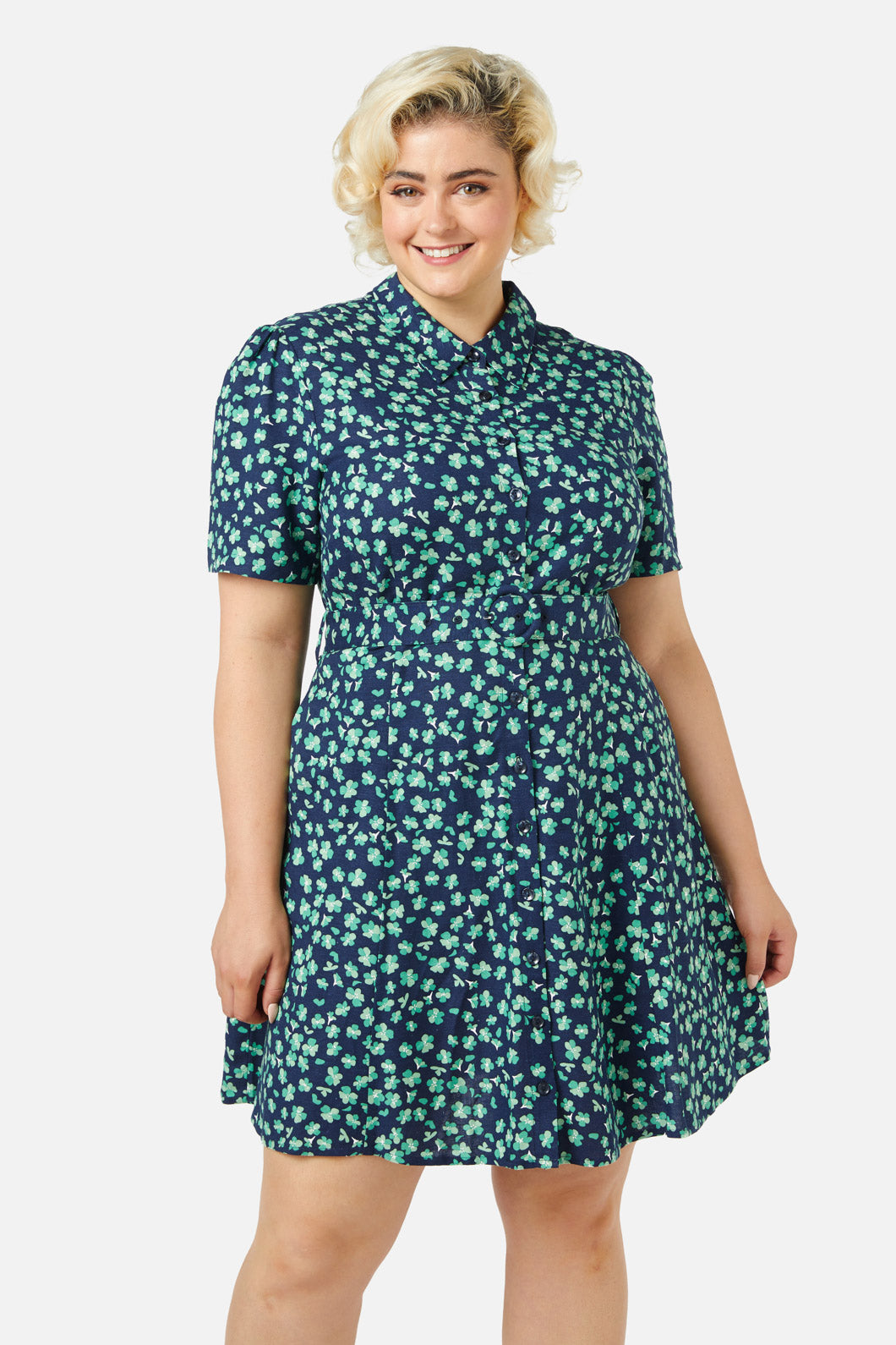 Mille Fleur Shirt Dress