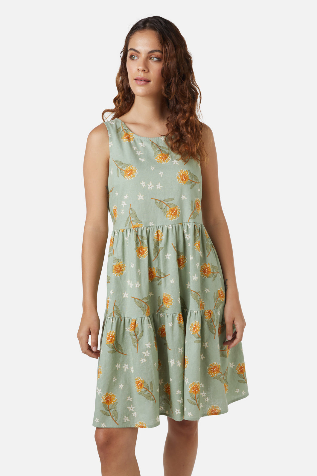 Protea Sleeveless Dress