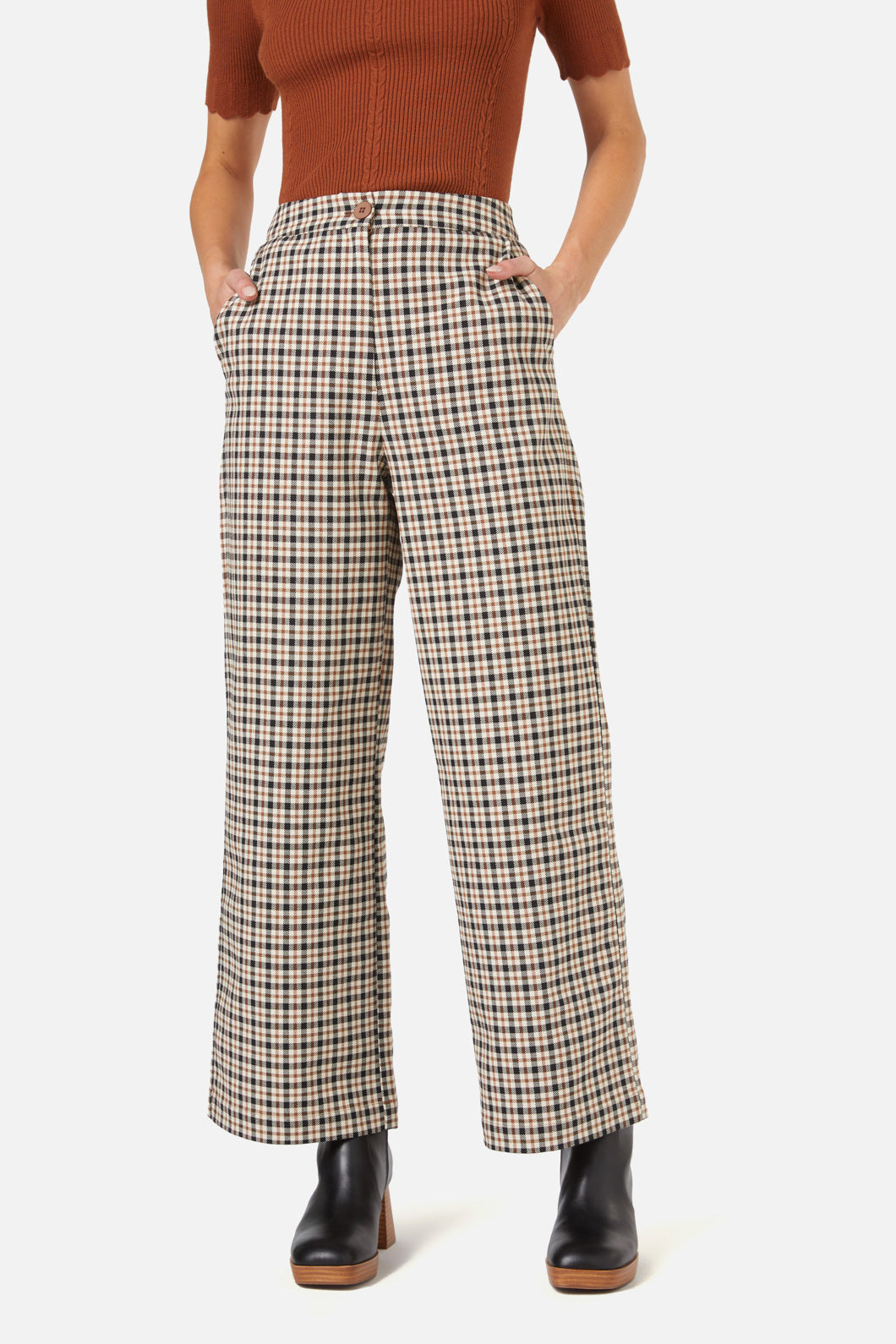 Claudia Check Pant