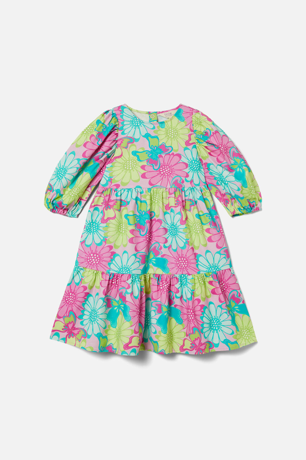 Giant Flowers Kids Dress