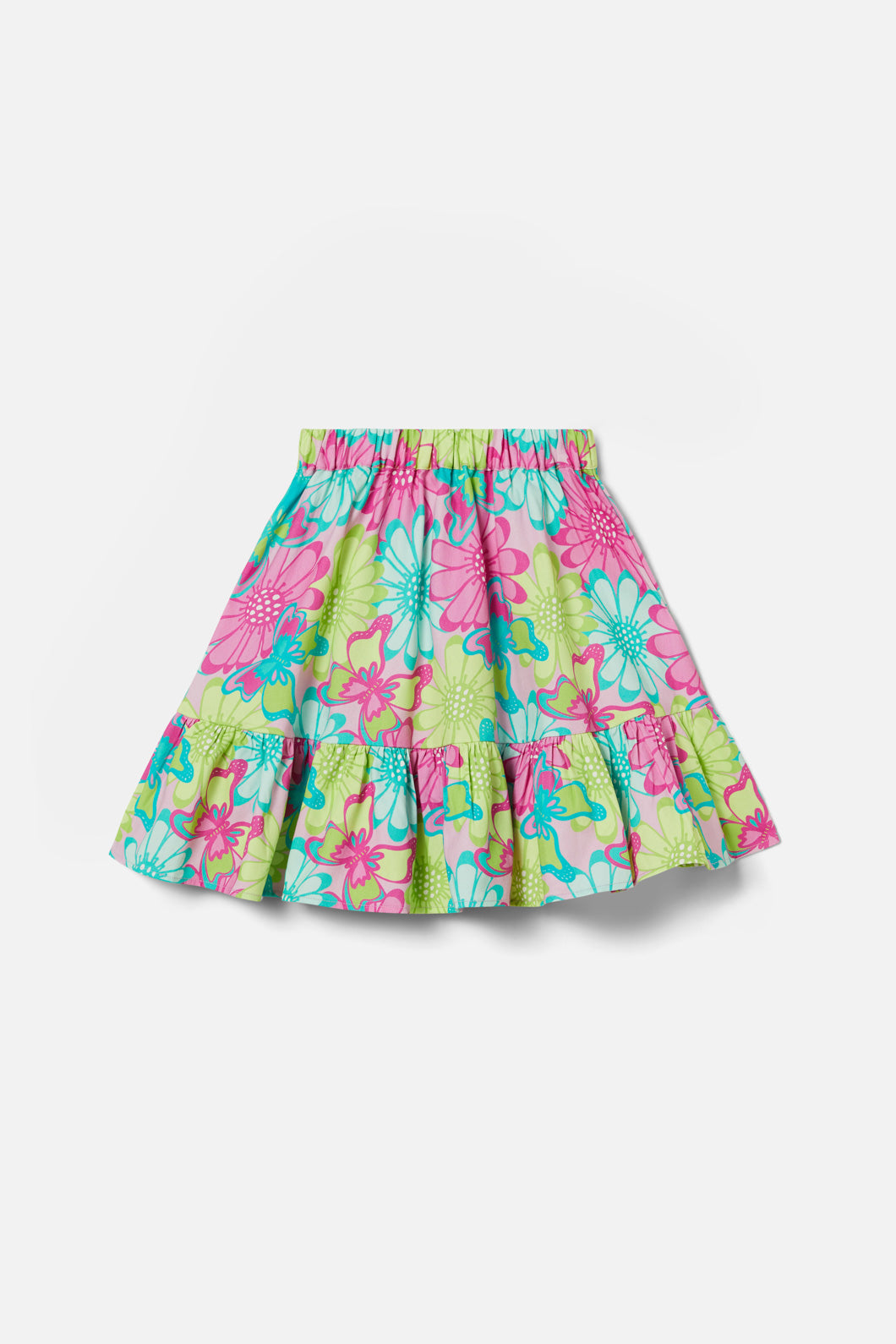 Giant Flowers Kids Skirt