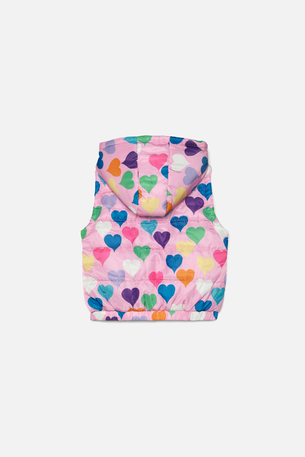 Love Heart Kids Puffer Vest