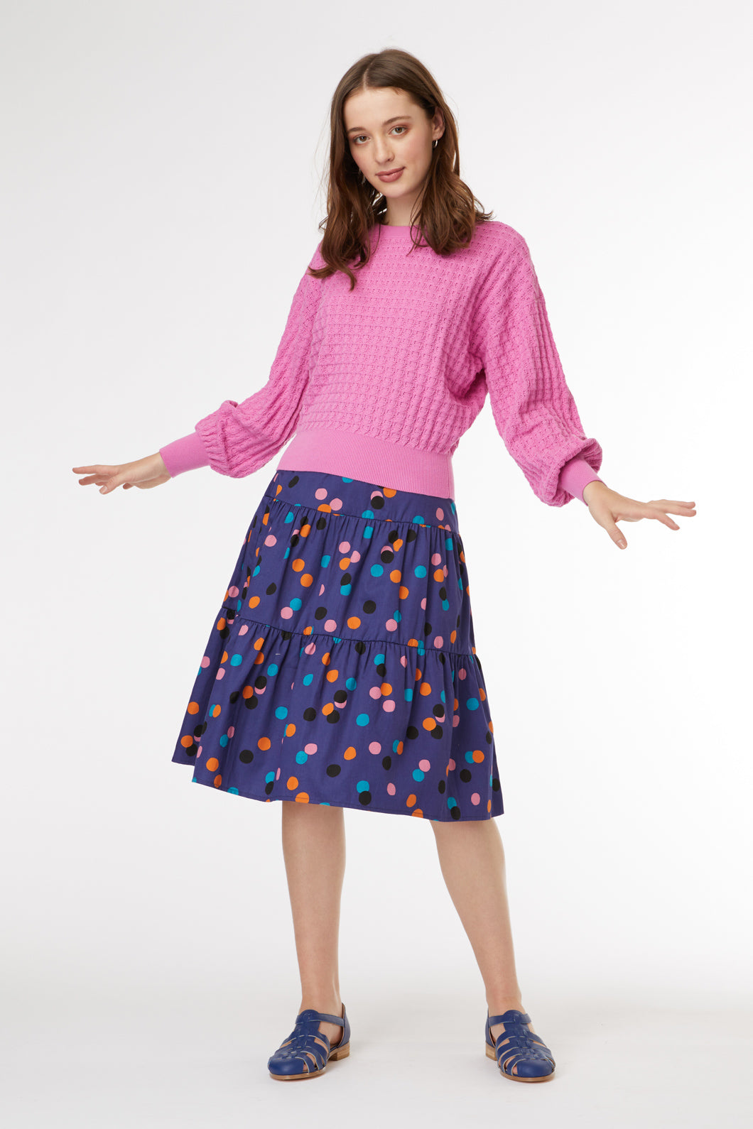 Nancy Spot Skirt