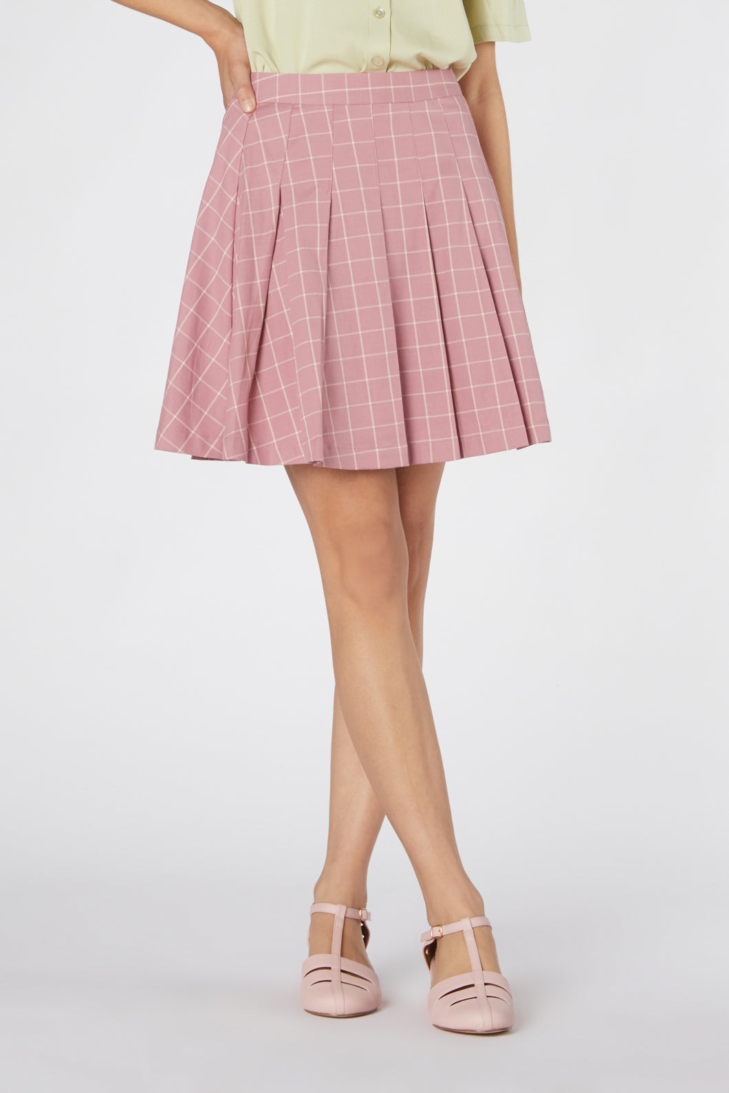 Tabitha Check Mini Skirt