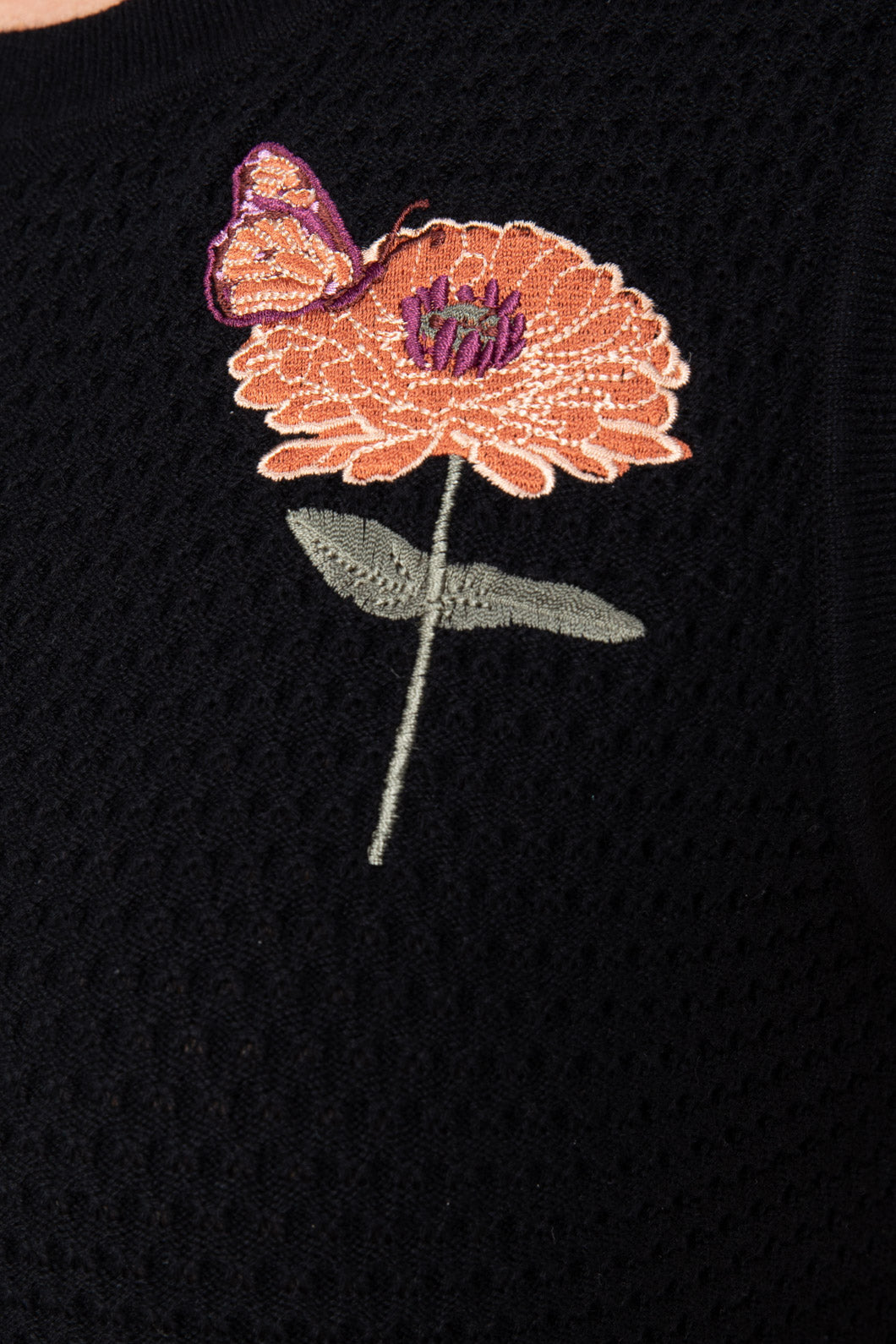 Zinnia Embroidered Vest