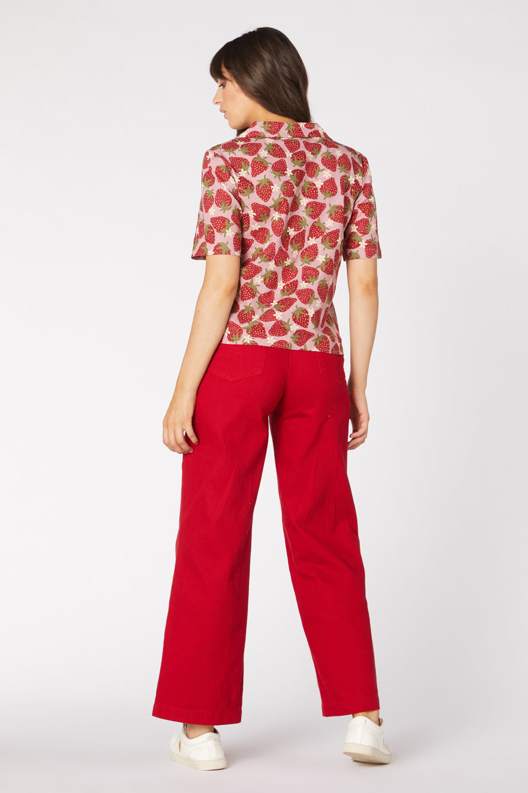 Strawberry & Daisy Blouse