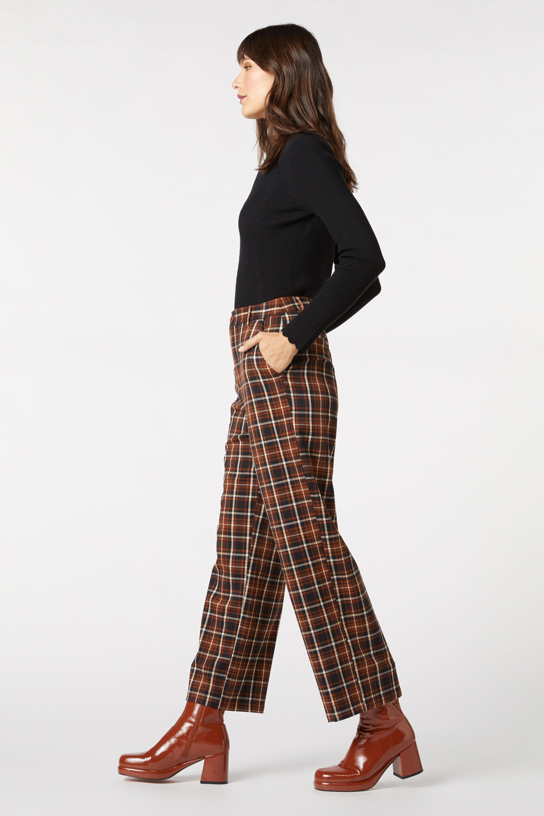 Amber Check Pant