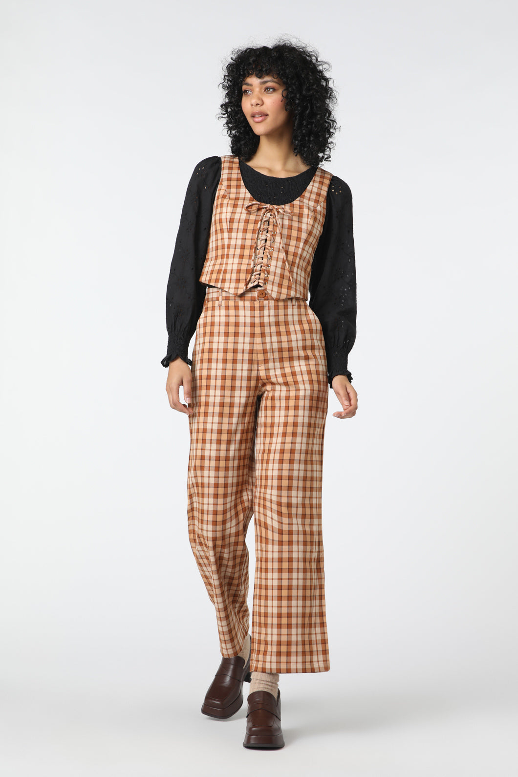 Stacey Check Pant