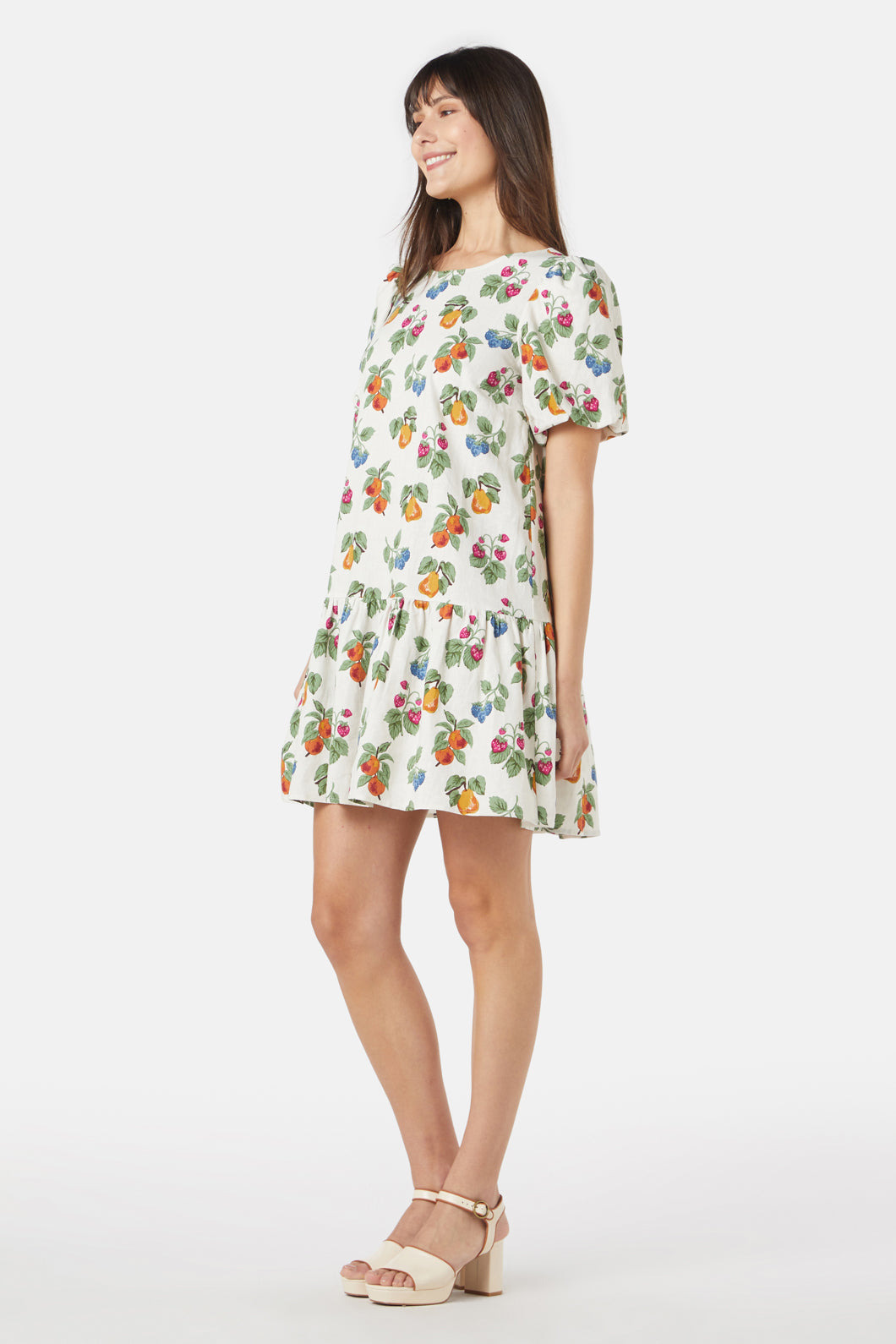 French Fruit Mini Dress