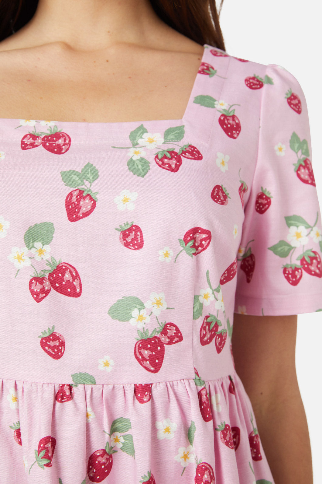 Strawberry Mini Dress