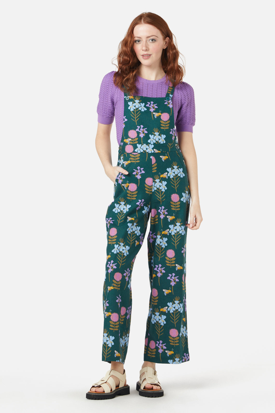 Blue Bee Overall