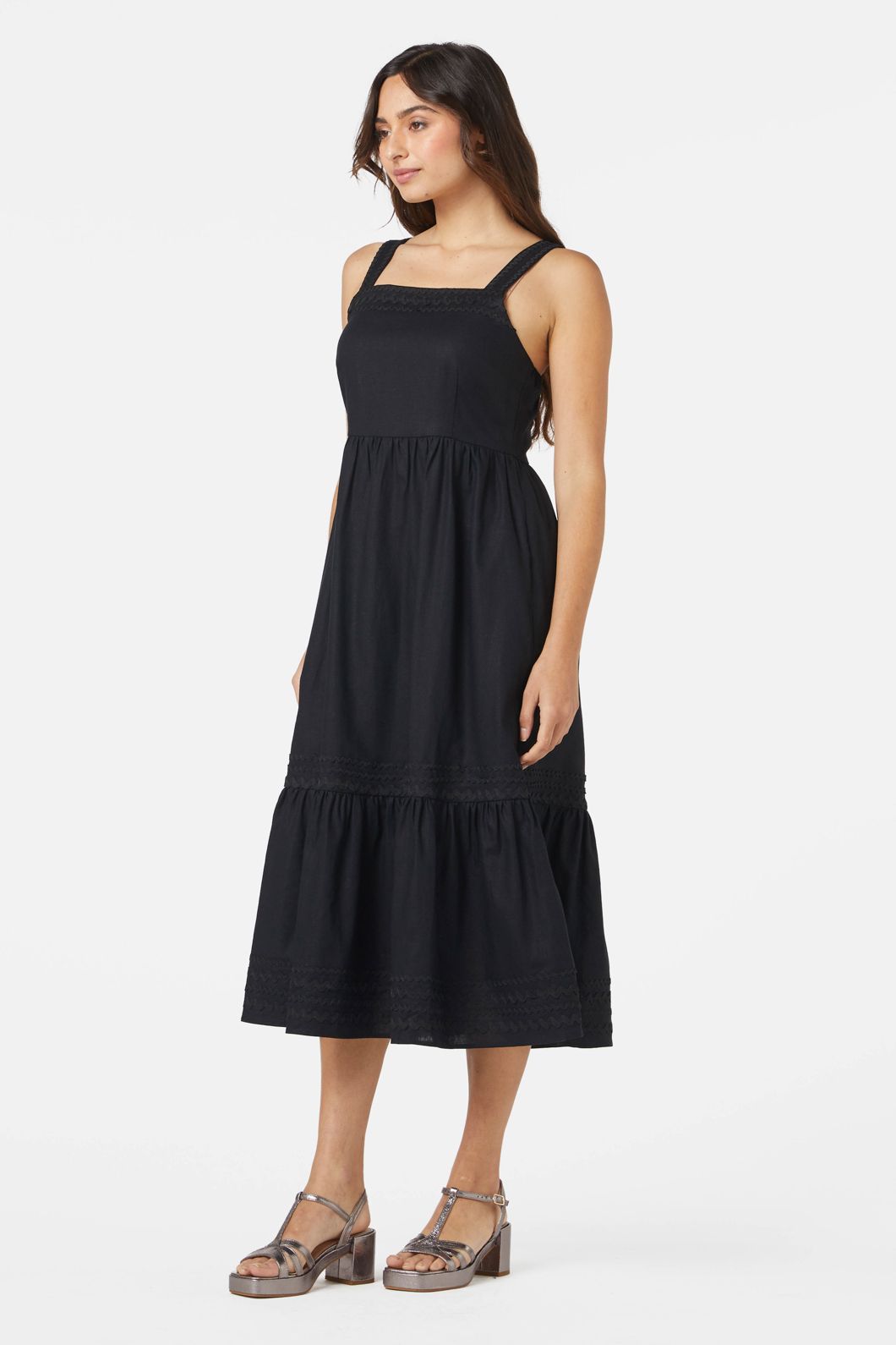 Rick Rack Midi Dress