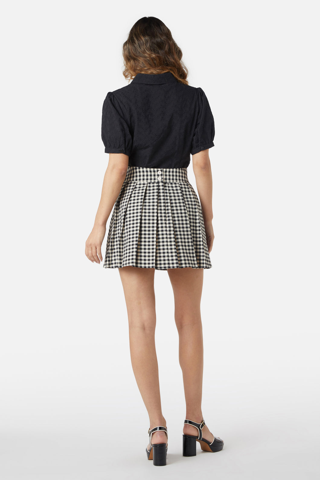 Callie Check Skirt