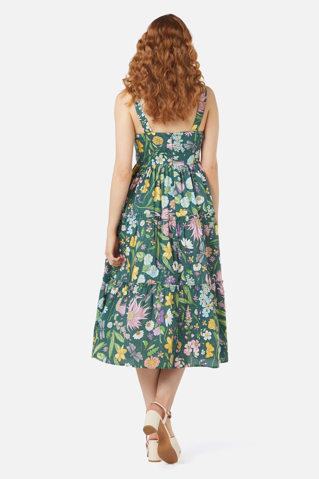 Magic Garden Midi Dress