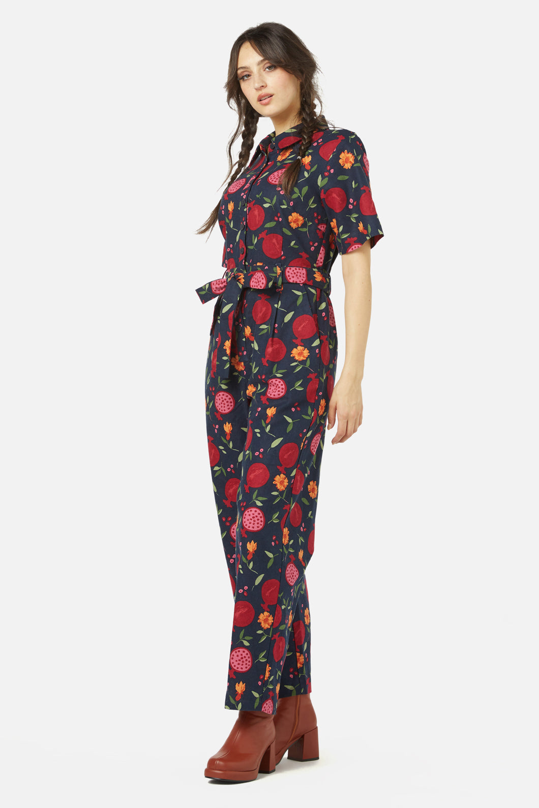 Pomegranate Jumpsuit