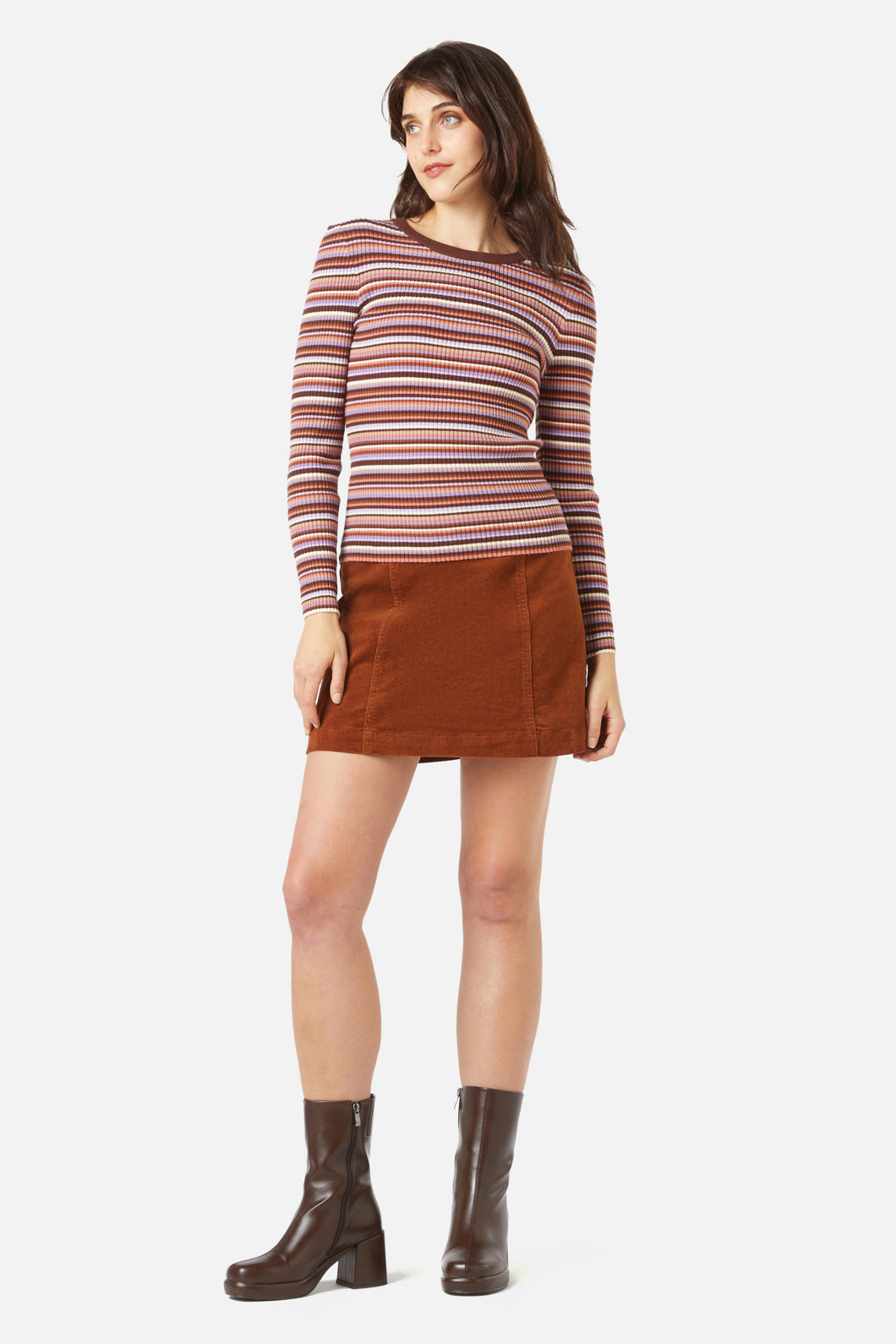 Lucy Stripe Knit Top