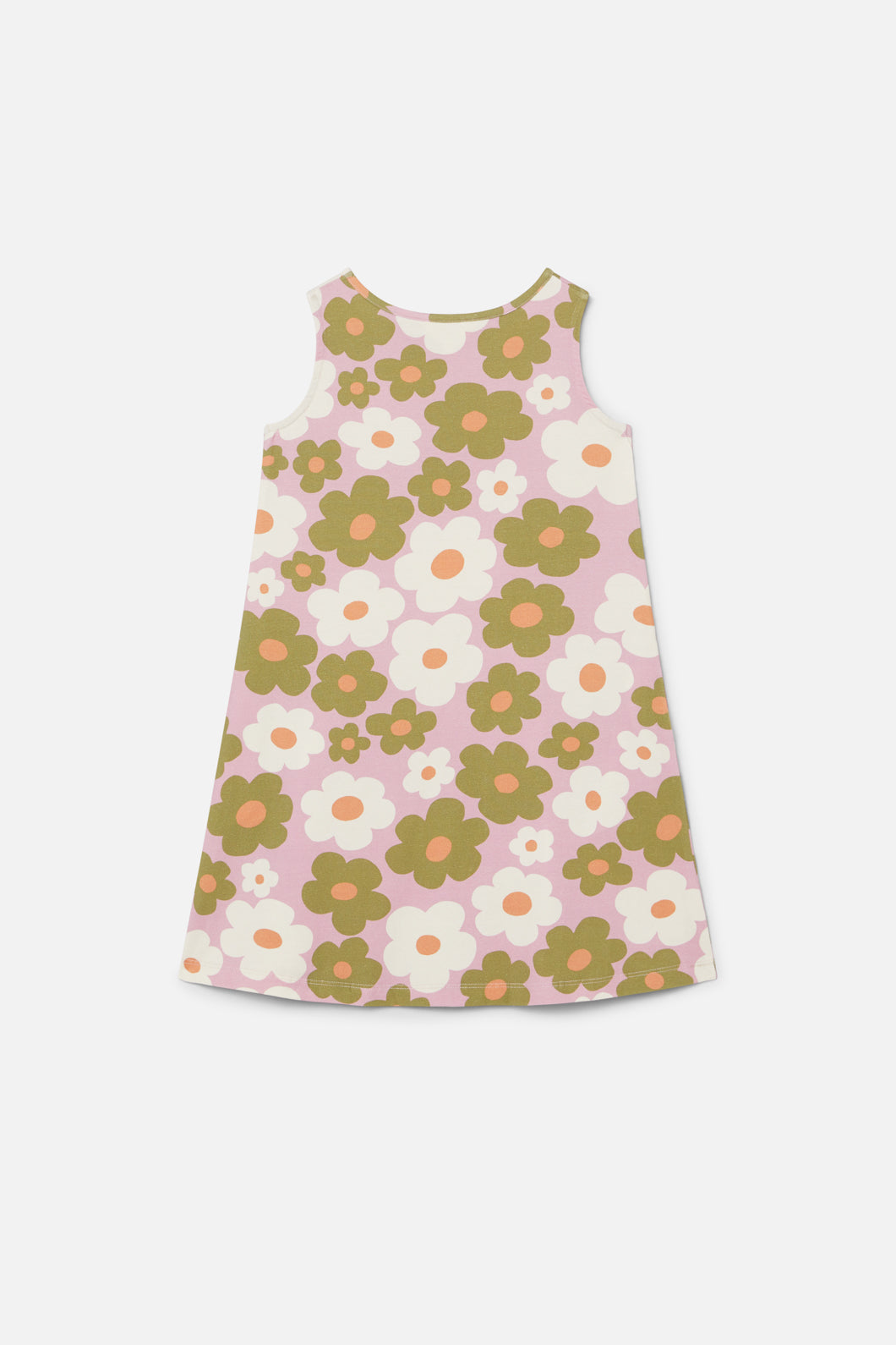 Daisy Flower Kids Jersey Dress