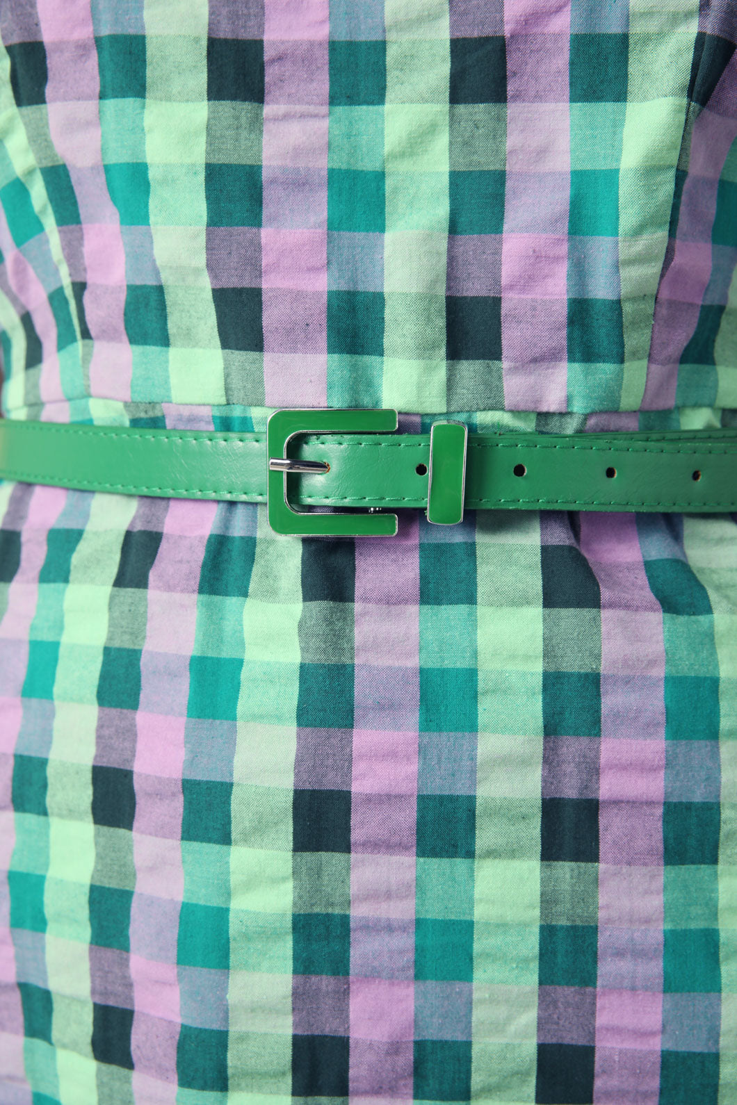 Enamel Buckle Belt