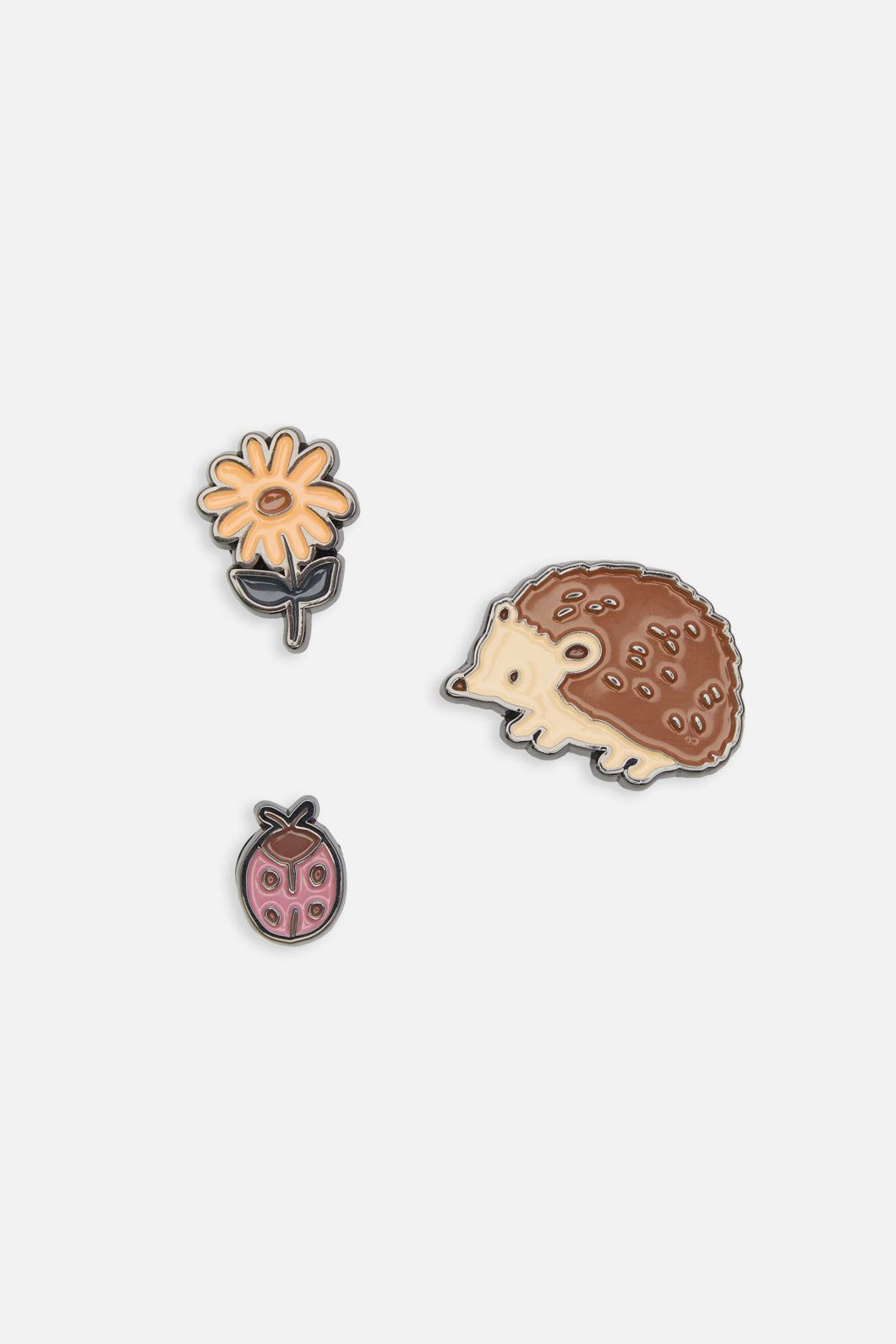 Hedgehog Pin Set