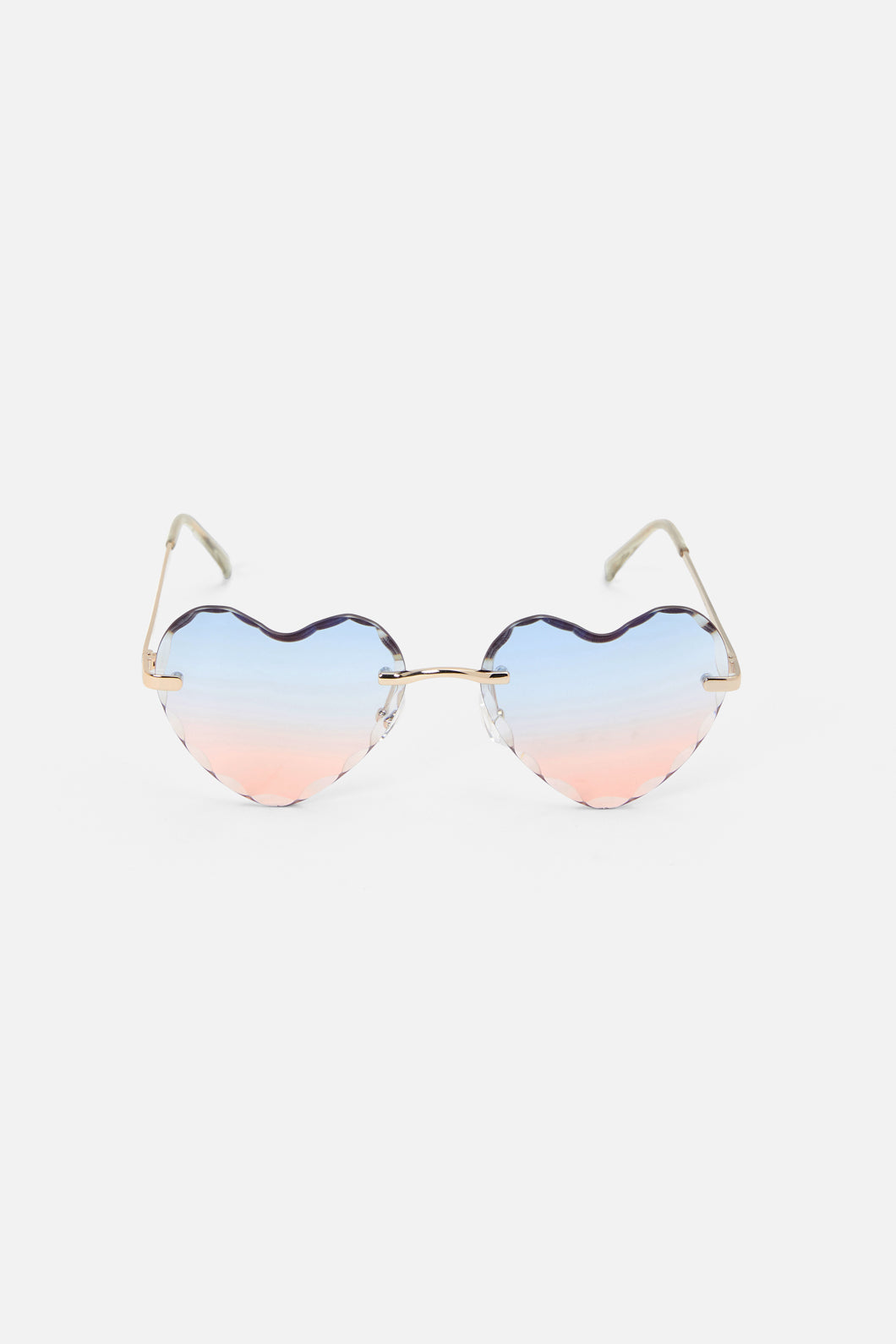 Frameless Heart Sunglasses