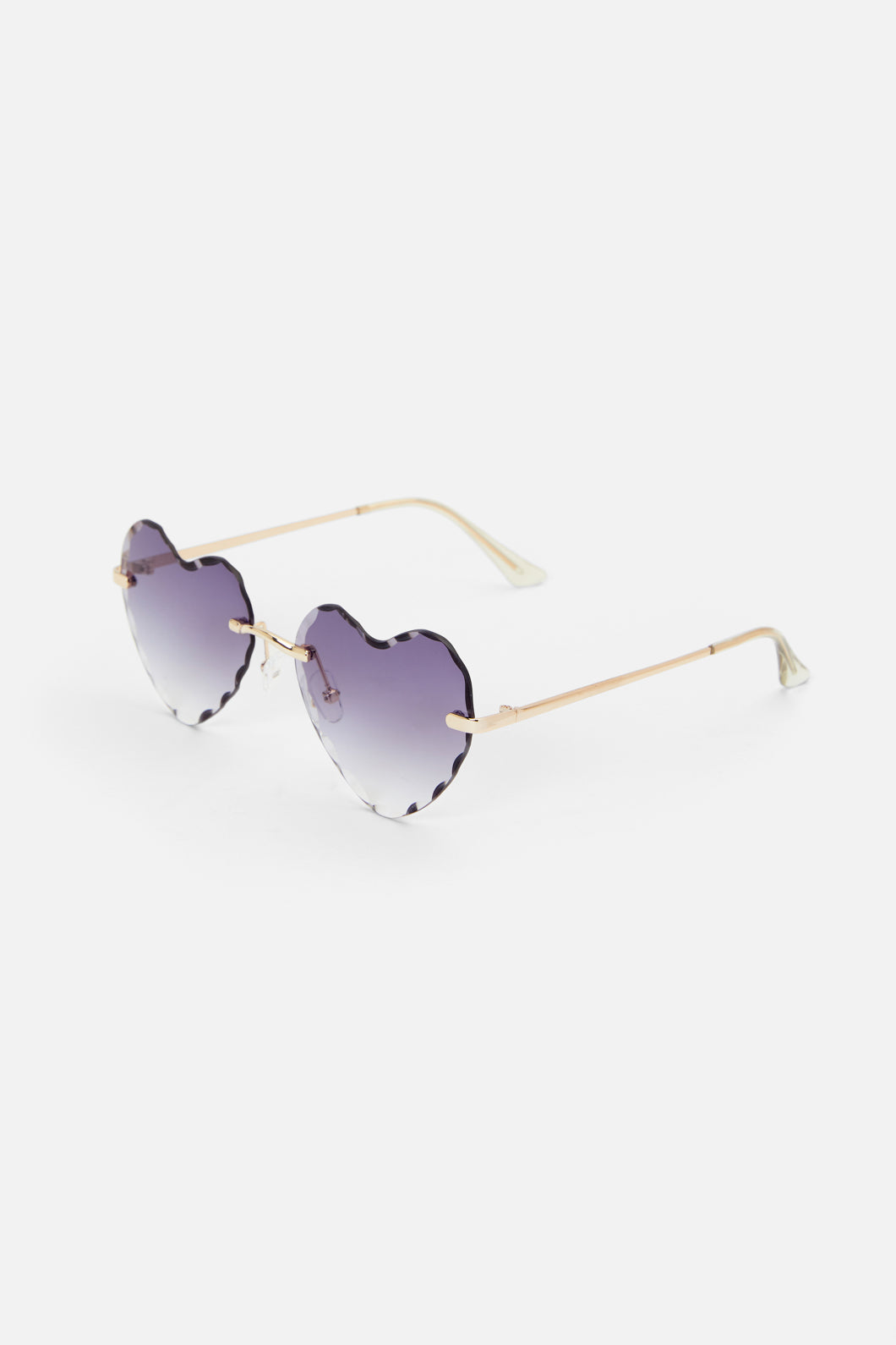 Frameless Heart Sunglasses