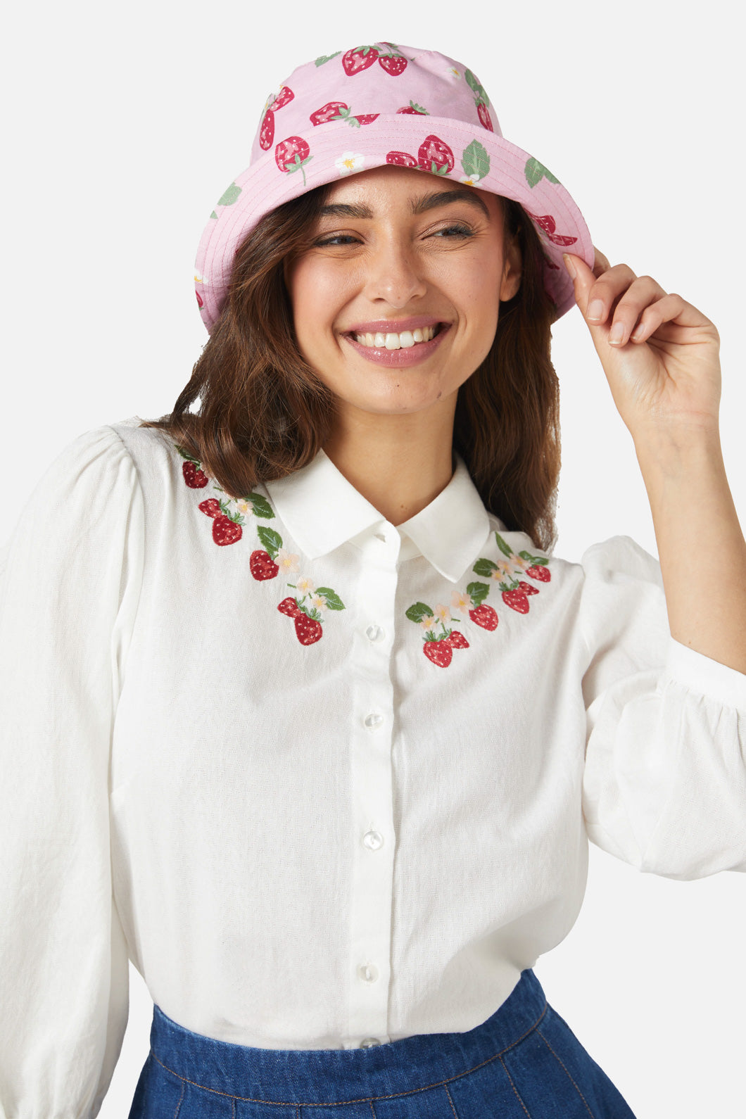 Strawberry Fields Bucket Hat