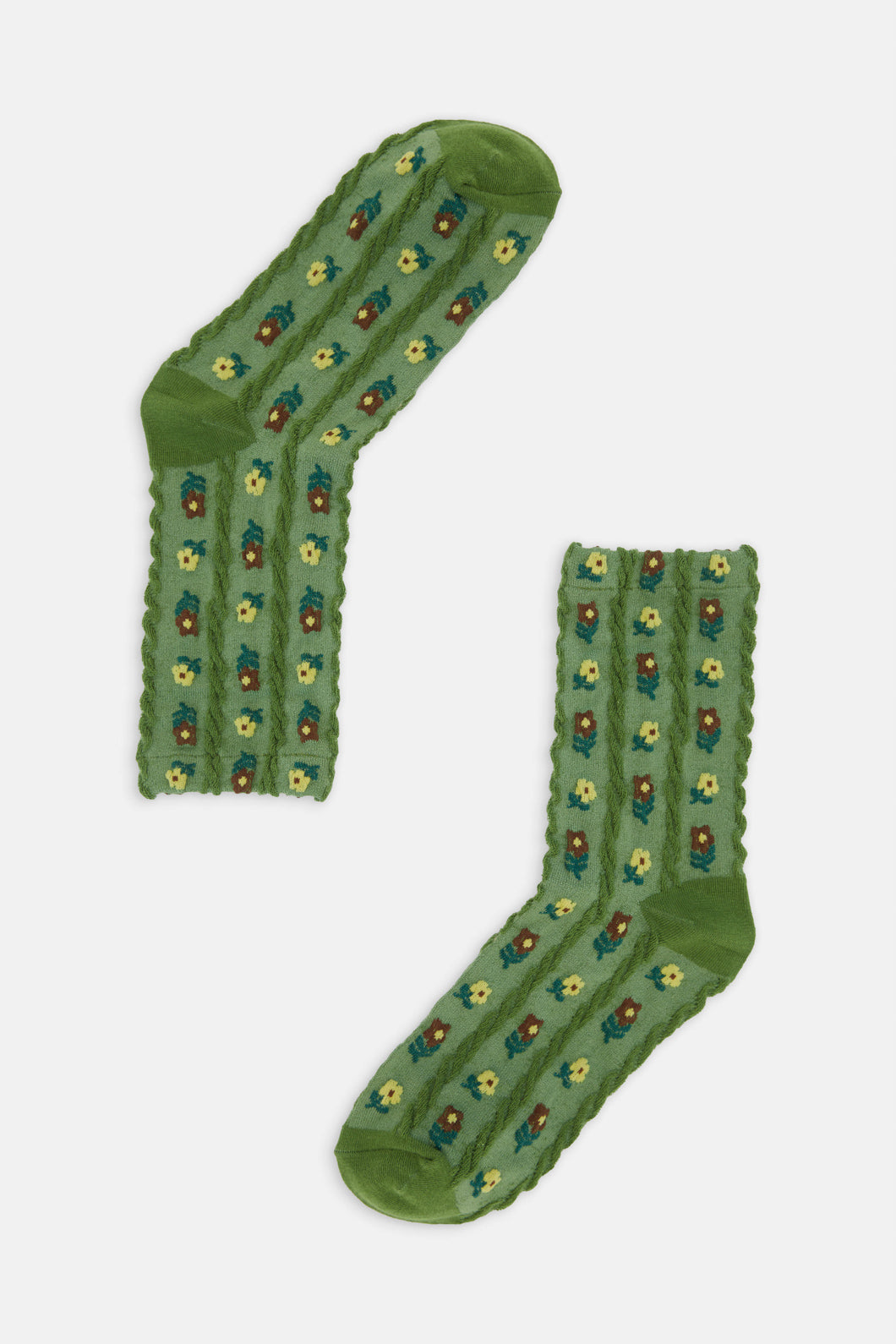 Spring Daisy Sock