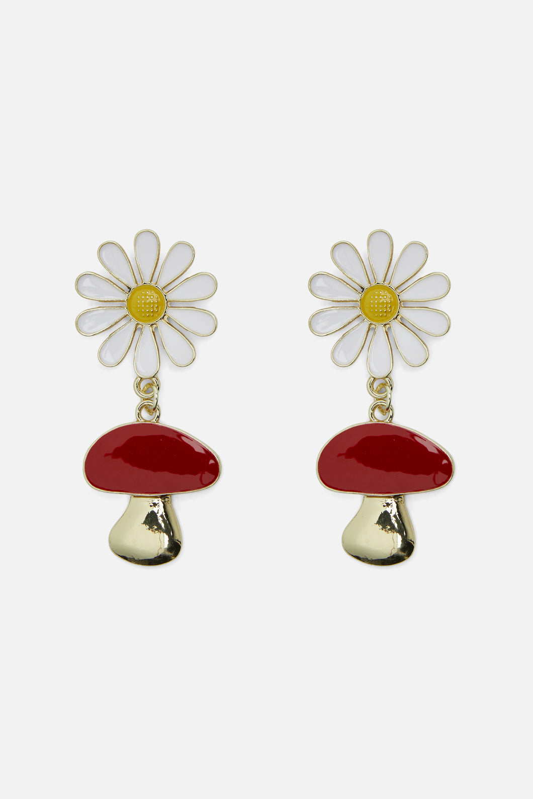 Daisy Shroom Earrings