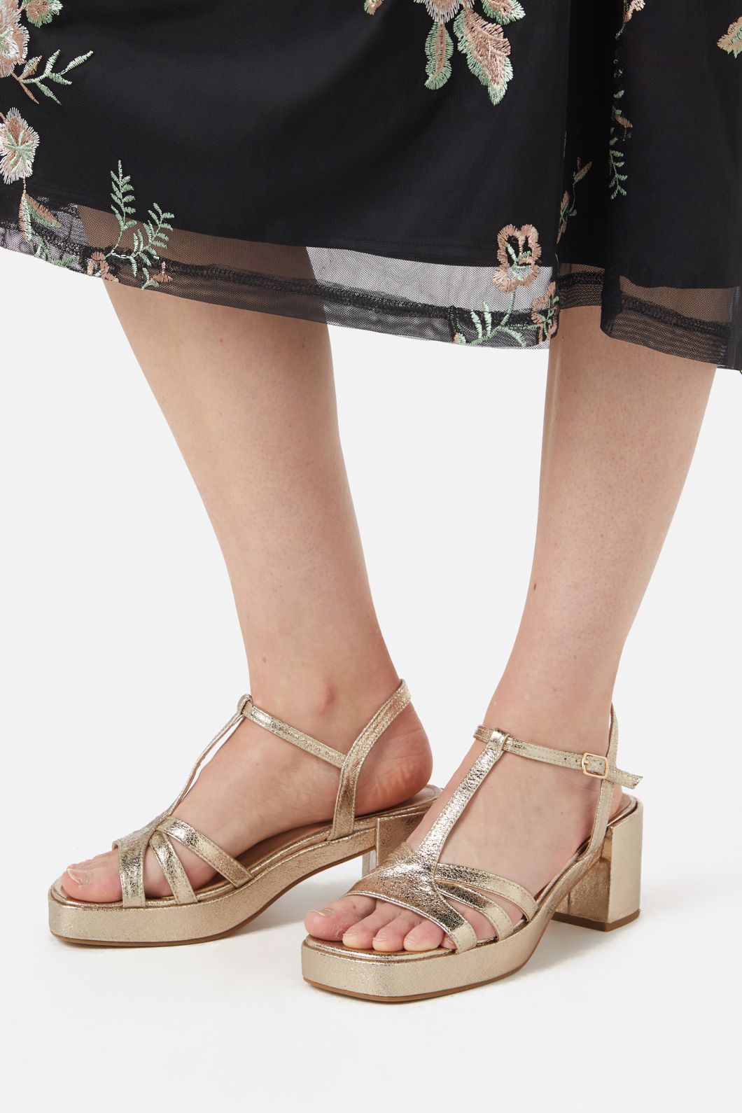 Metallic Sandal