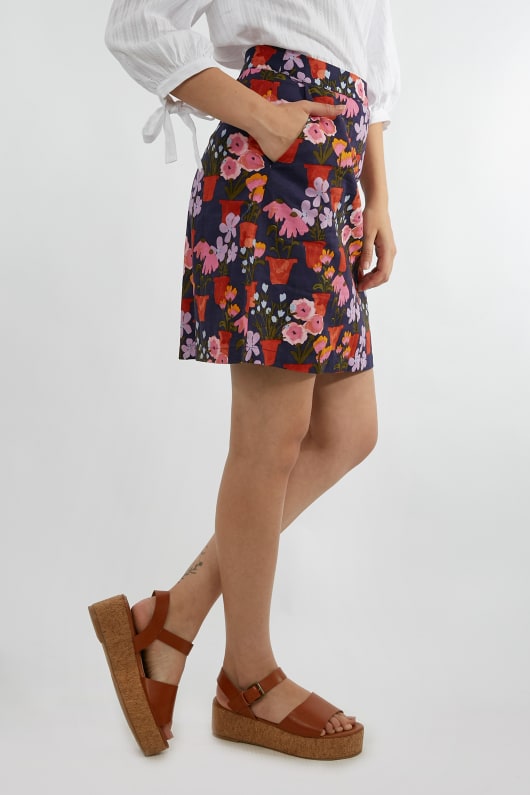 Flower Pots Skirt