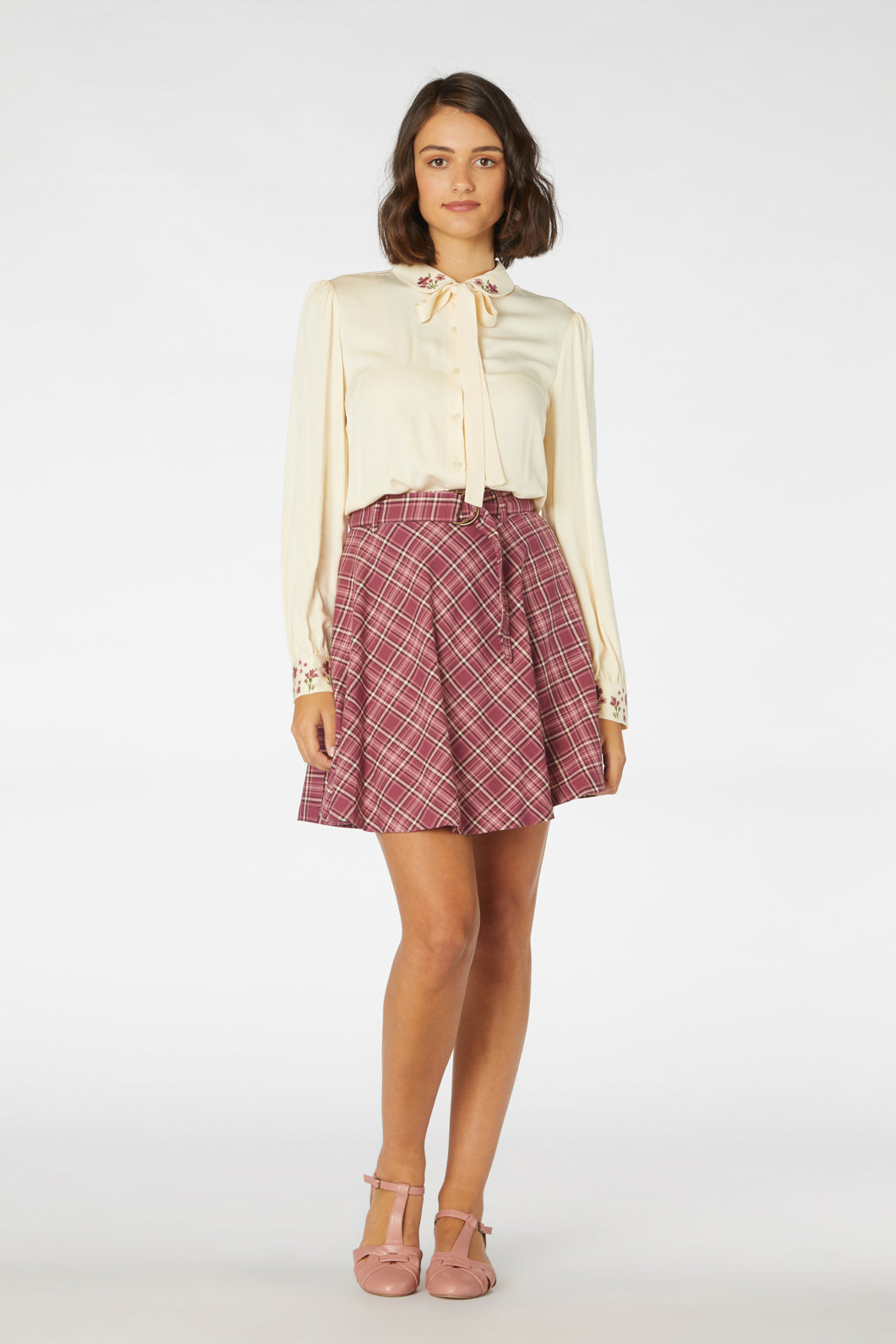 Billy Check Skirt