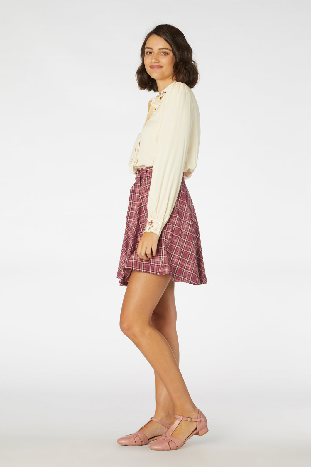 Billy Check Skirt