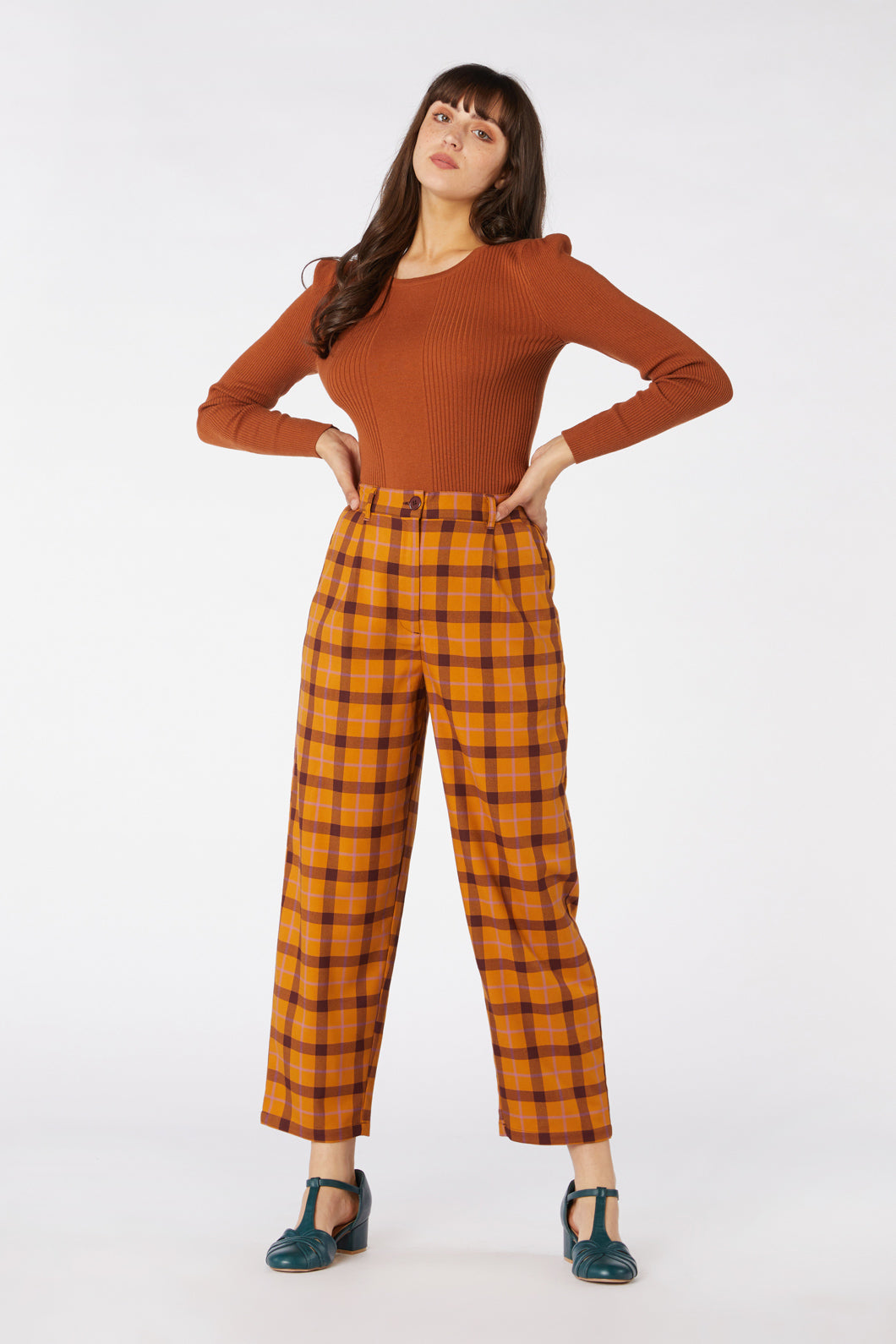 Claudia Check Pant