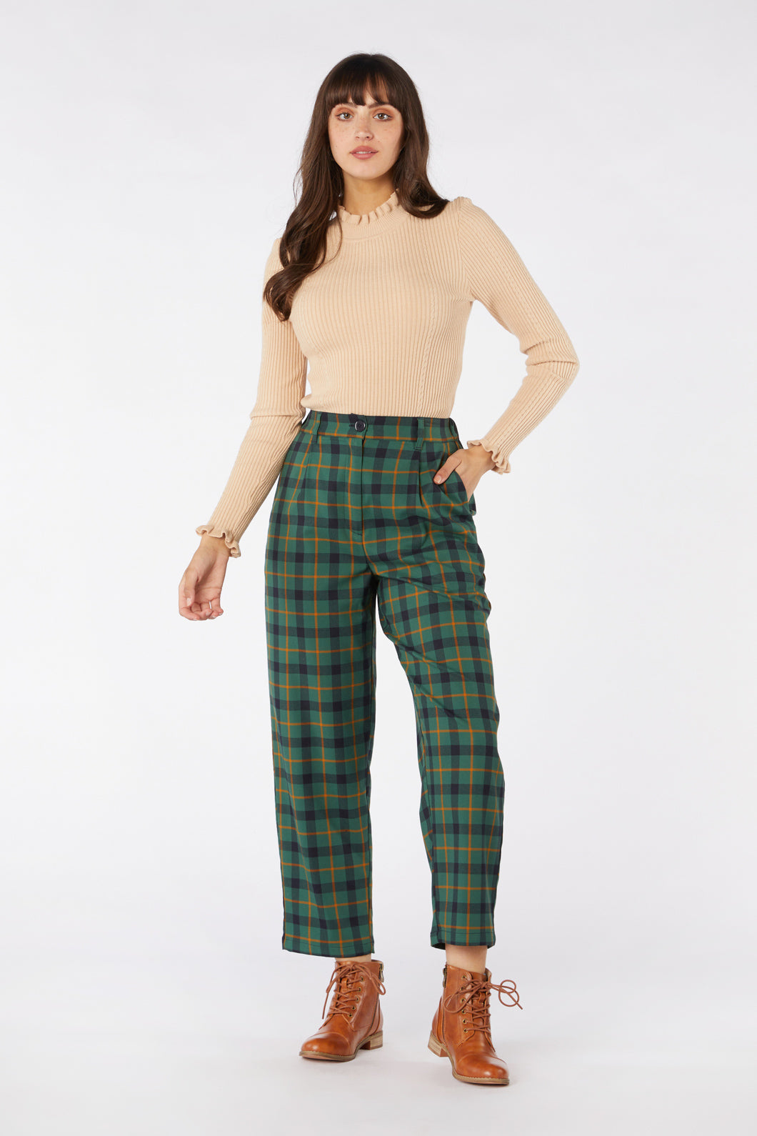 Claudia Check Pant