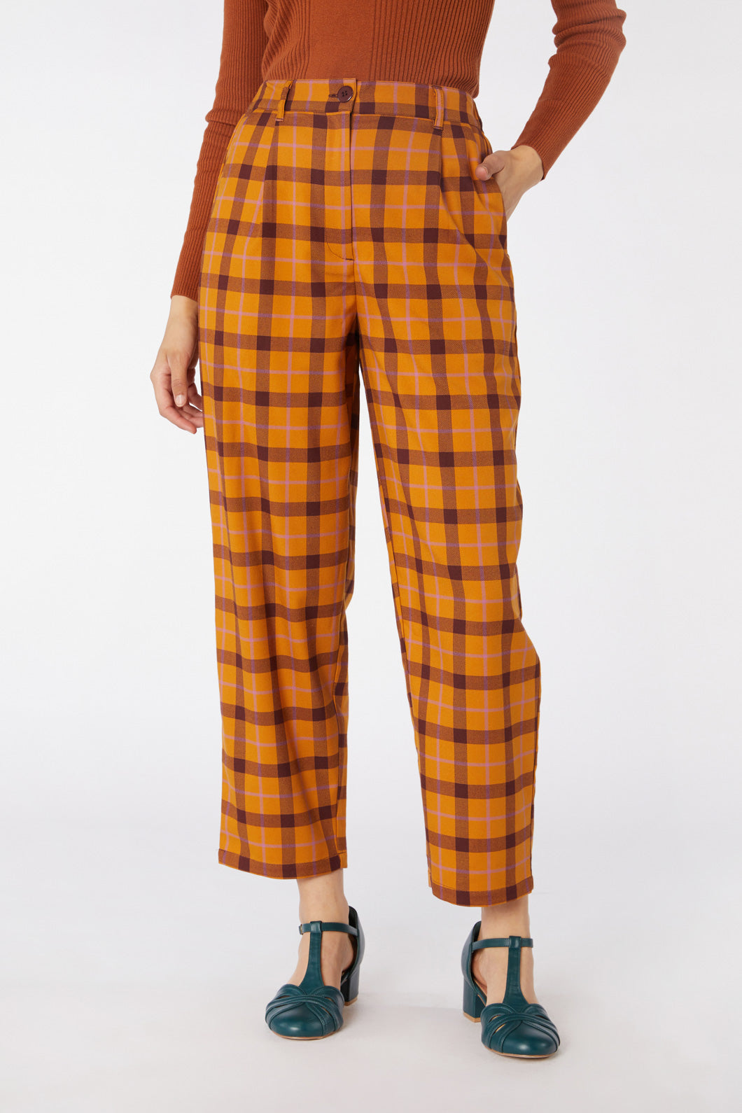 Claudia Check Pant