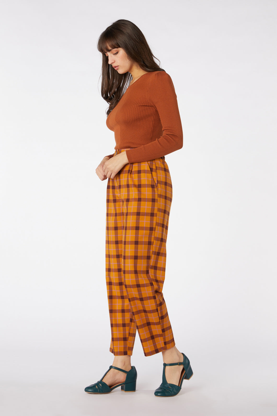 Claudia Check Pant