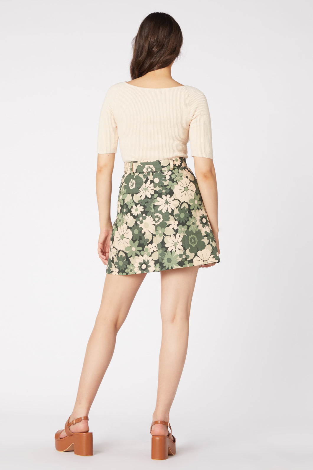 Twiggy Floral Skirt