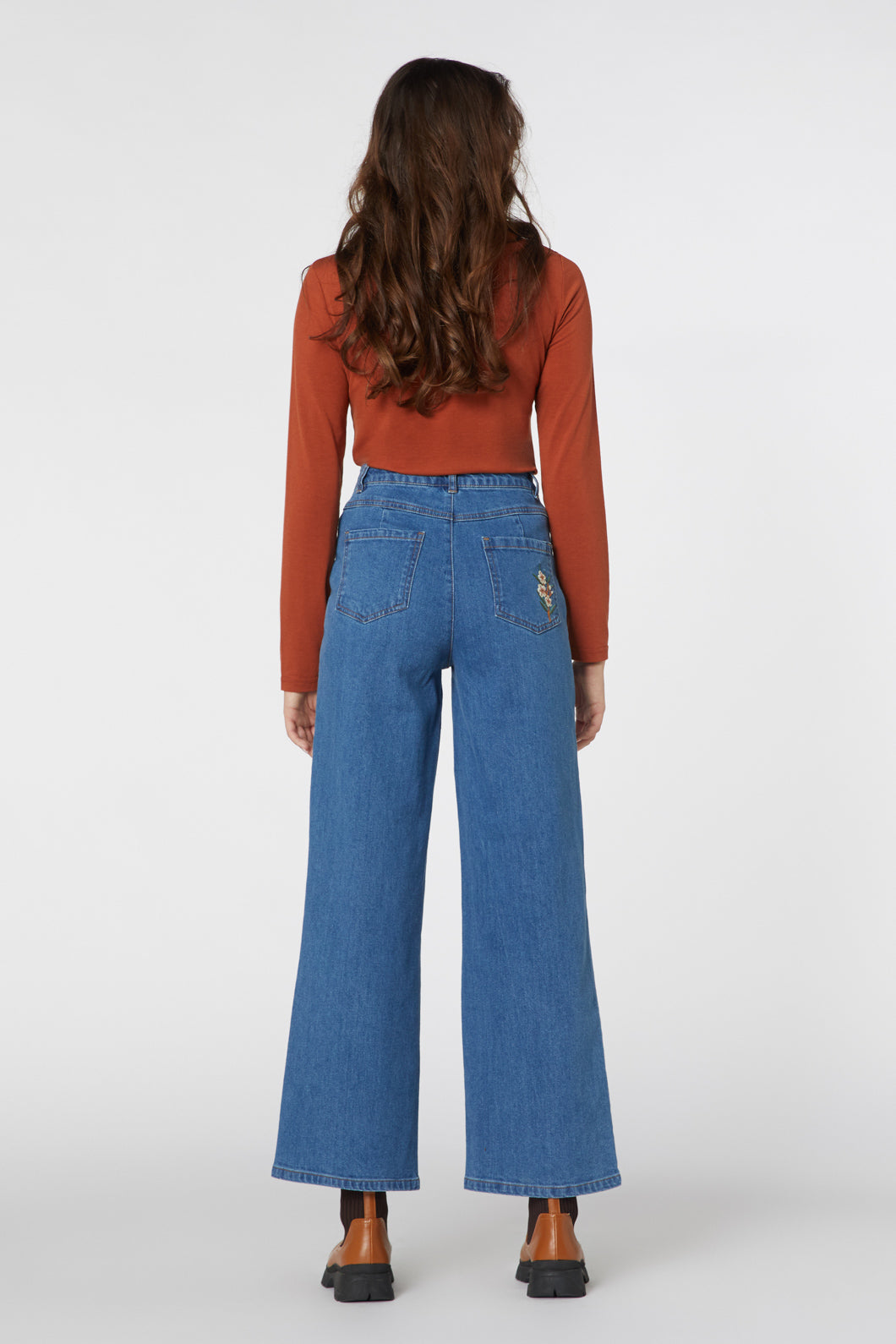 Tessa Native Embroidered Jean