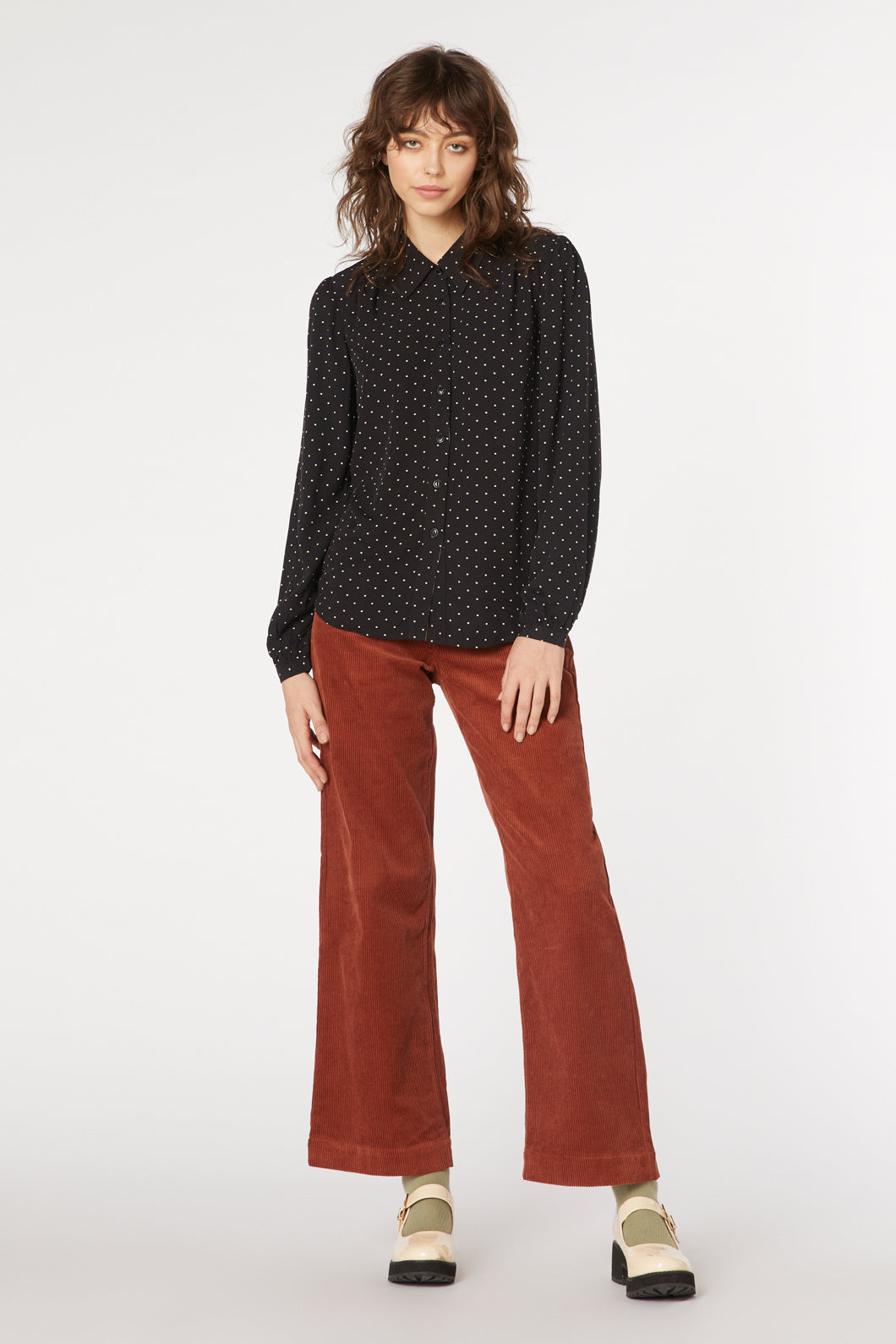 Lillian Spot Blouse