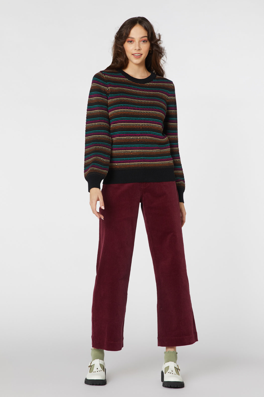 Leah Stripe Sweater