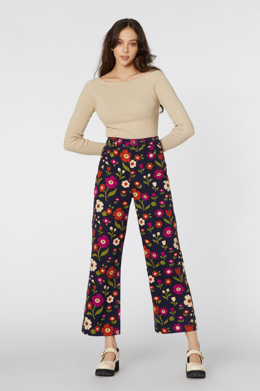 Ingrid Floral Jean