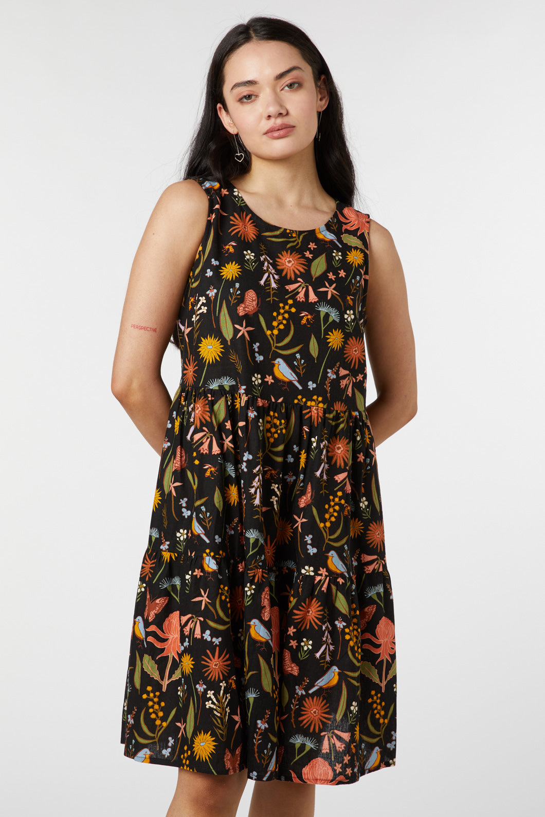 Native Fauna Sleeveless Dress